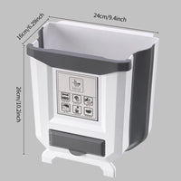 Foldable Kitchen Trash Can  | Introducing our innovative Foldable Kitchen Trash Can, the ultimate solution for keeping your kitche